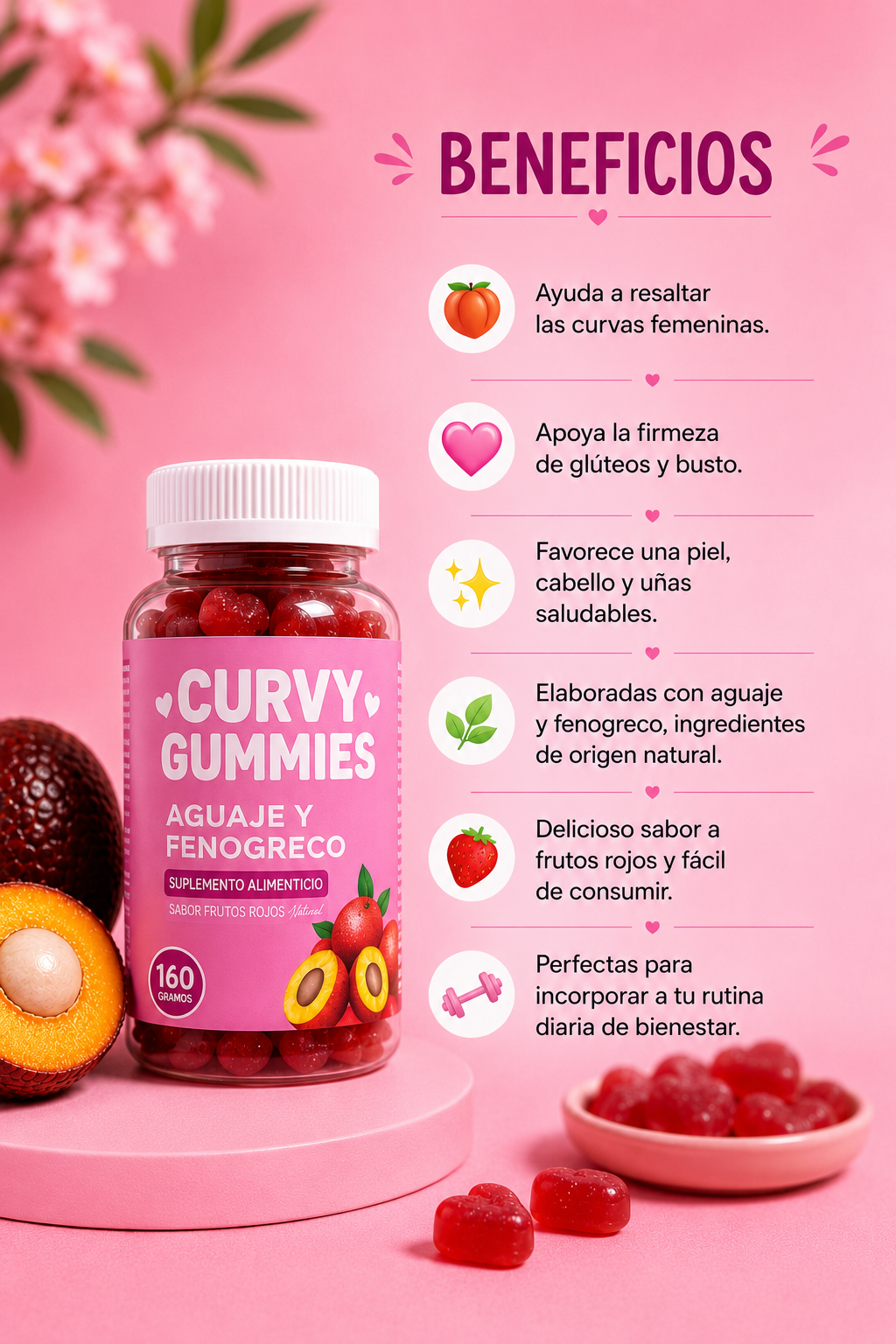 CURVY GUMMIES ¡ENVIO GRATIS!