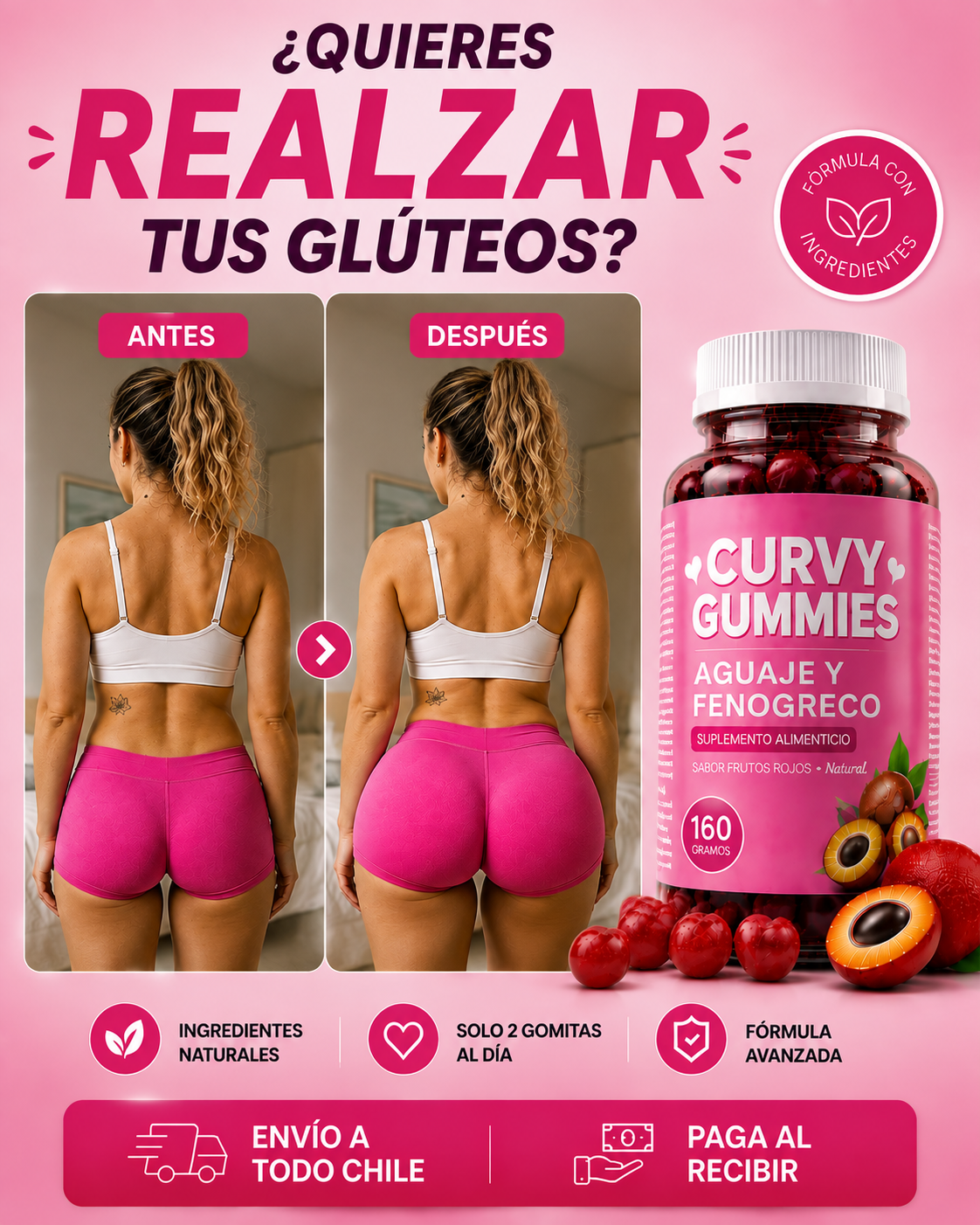 CURVY GUMMIES ¡ENVIO GRATIS!